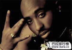 盤點(diǎn)世界排名前十rapper，2Pac排名第一