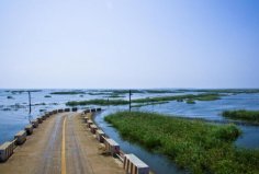 中國(guó)最大的淡水湖：鄱陽(yáng)湖面積4070平方千米