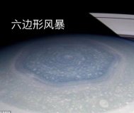 太陽系十大風(fēng)暴，土星的六角風(fēng)暴排在第一位